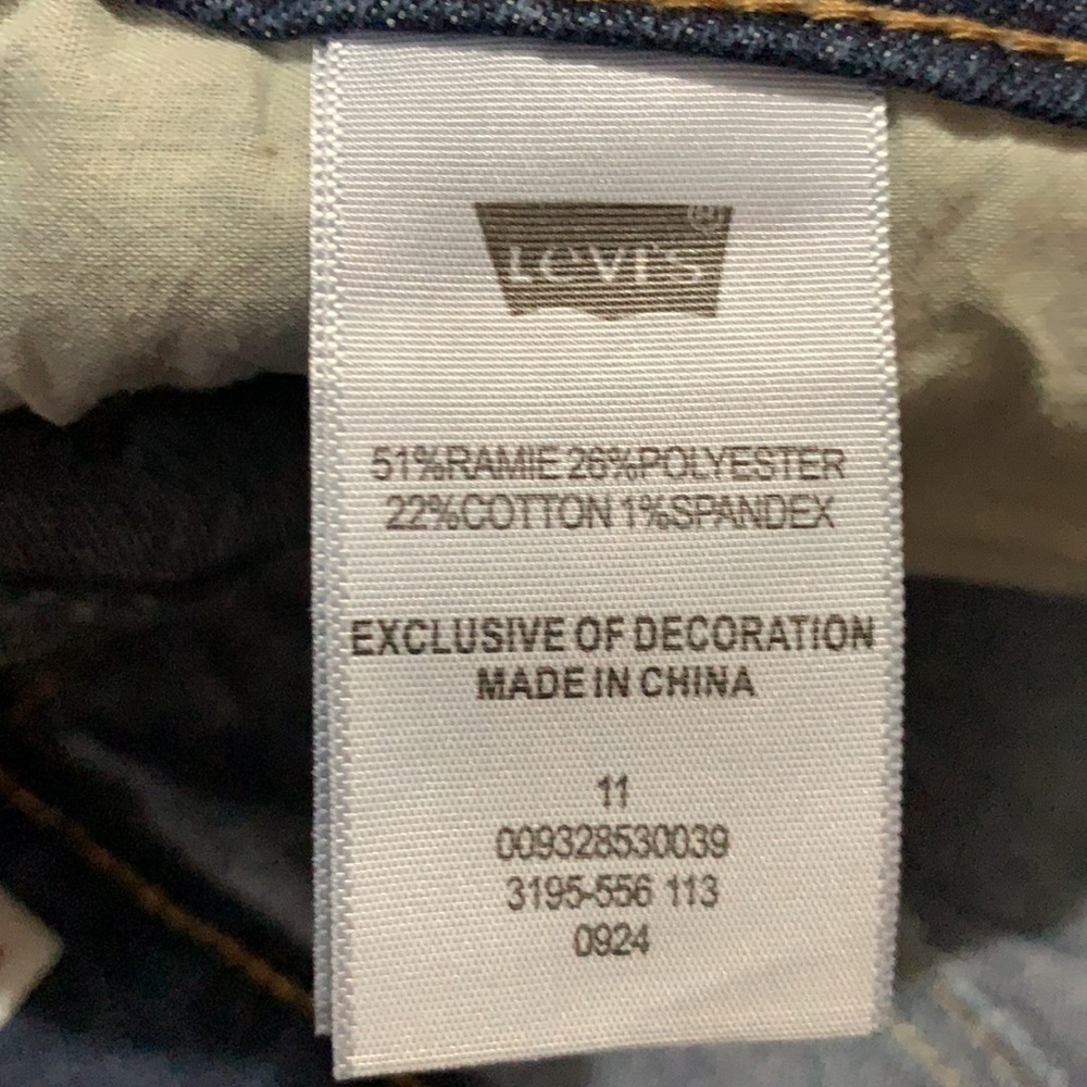 Levi’s midi jean shorts - Picture 5 of 8
